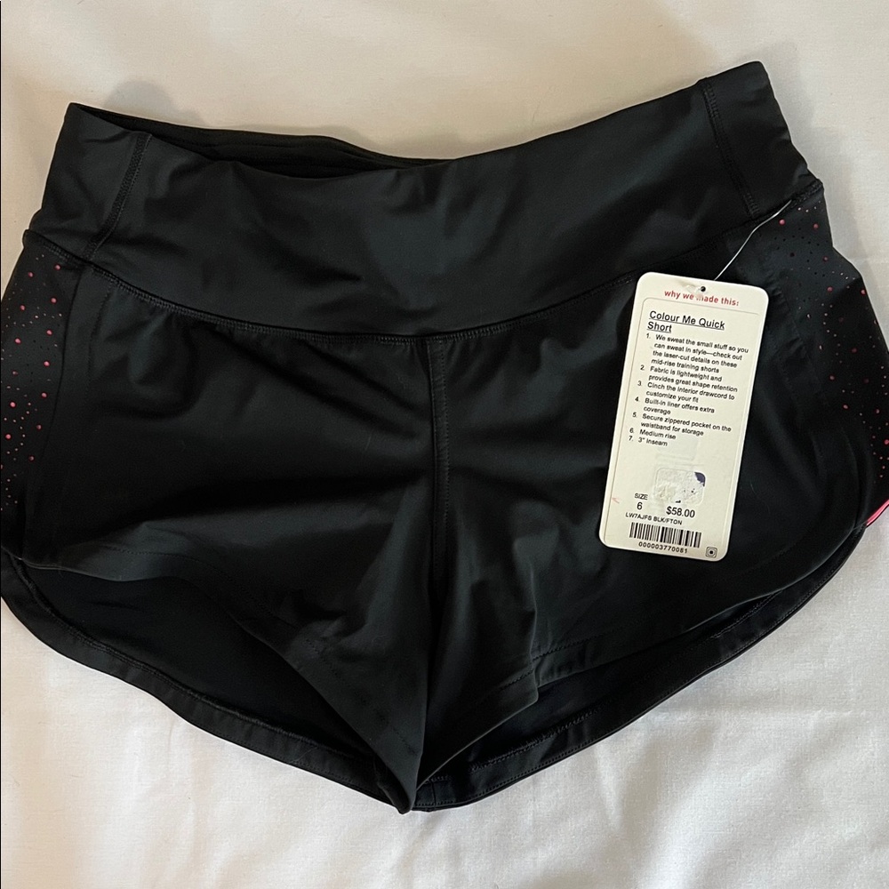 Lululemon Colour Me Quick Women's Shorts 6